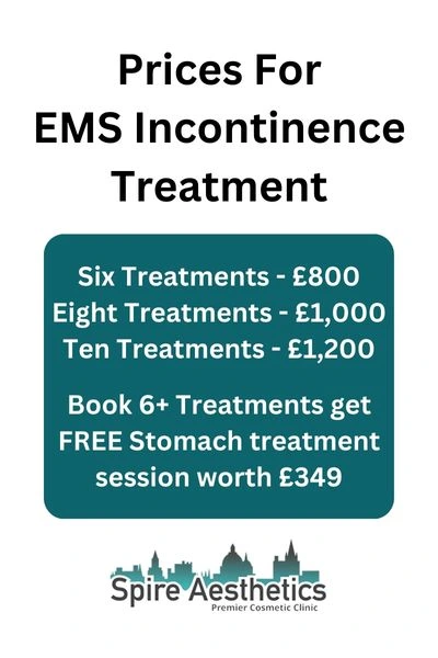 EMS Incontinence Treatment Prices Cheadle
