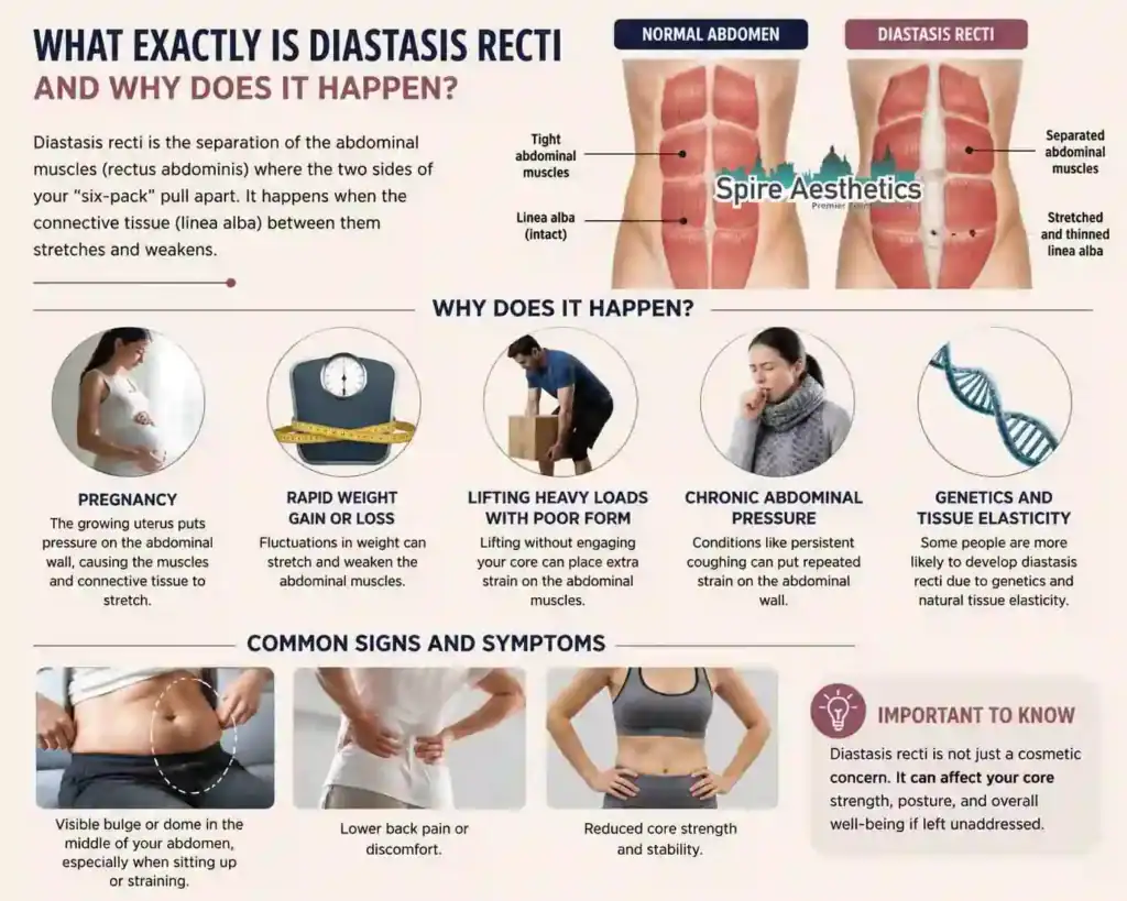 What Exactly Is Diastasis Recti and Why Does It Happen Cheadle?